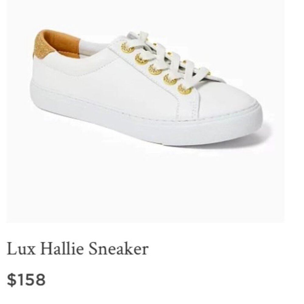 Lilly Pulitzer Lux Hallie Sneaker - new in box - size 6.5